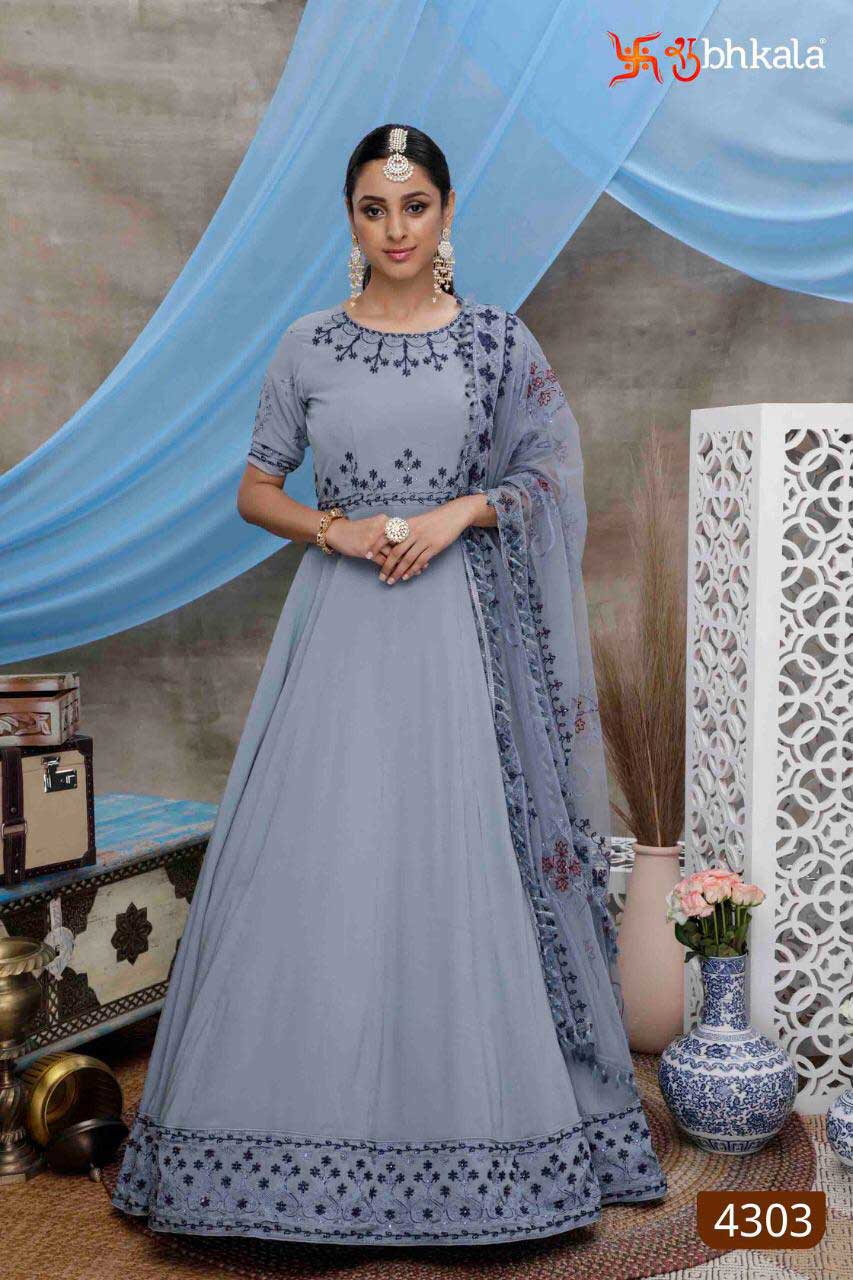 Flory Vol-6 Diamond Georgette Gowns Catalog Flory Vol-6 Diamond Georgette Gowns Catalog